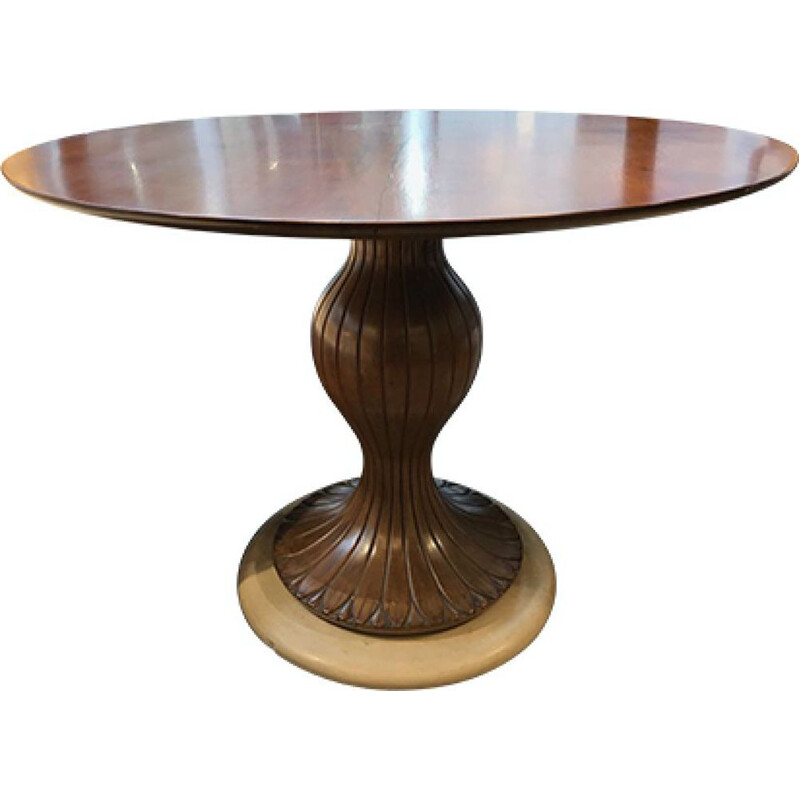 Table vintage Osvaldo Borsani Italie 1960