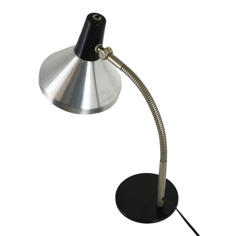 Lampe vintage de Hala Zeist en aluminium 1960