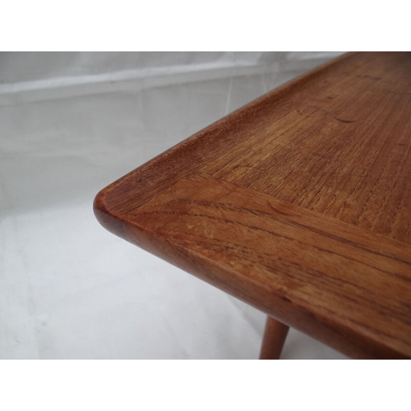 Vintage scandinavian coffee table for Gostrup in wood 1960