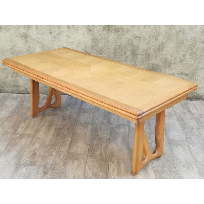 Vintage french table for Votre Maison in oakwood 1960
