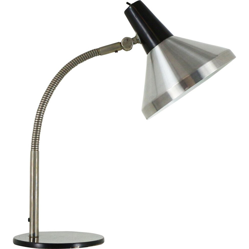 Lampe vintage de Hala Zeist en aluminium 1960