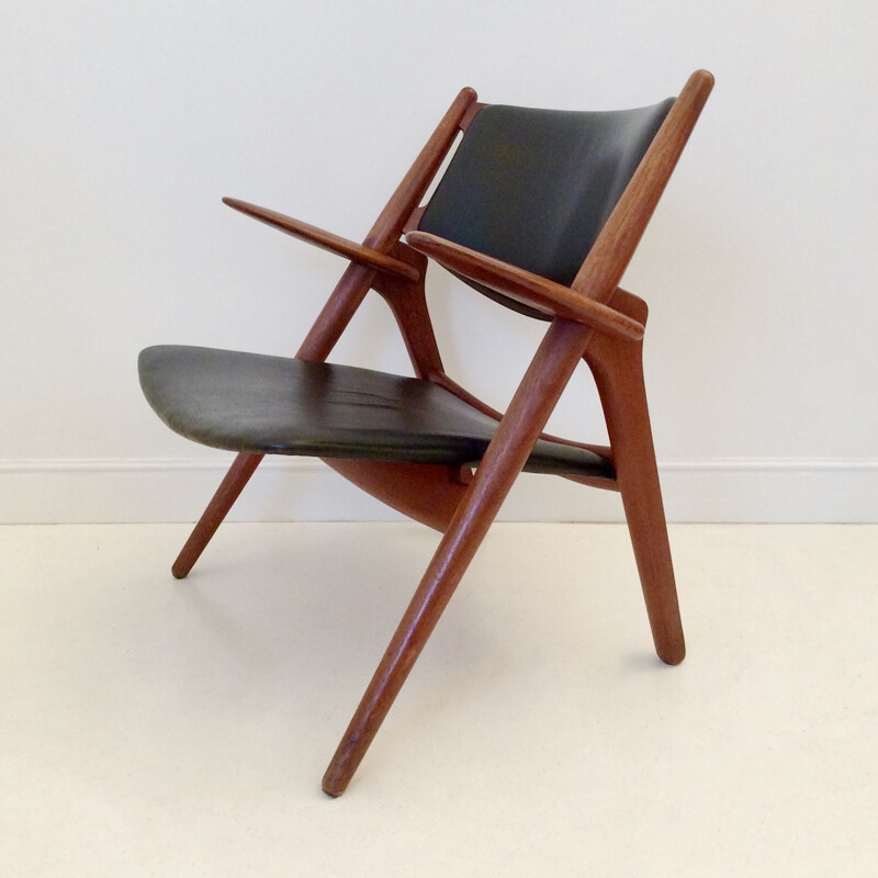Vintage Danish armchair by Hans J.Wegner model CH28,1960