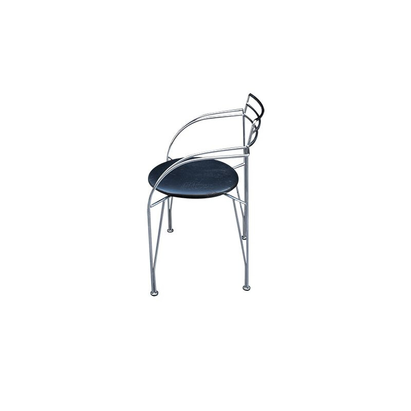 Vintage Chair Lune d'Argent Pascal Mourgue Fermob, 1985