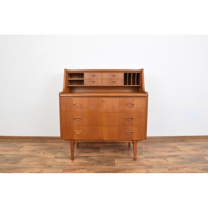 Vintage Danish secretary in teak