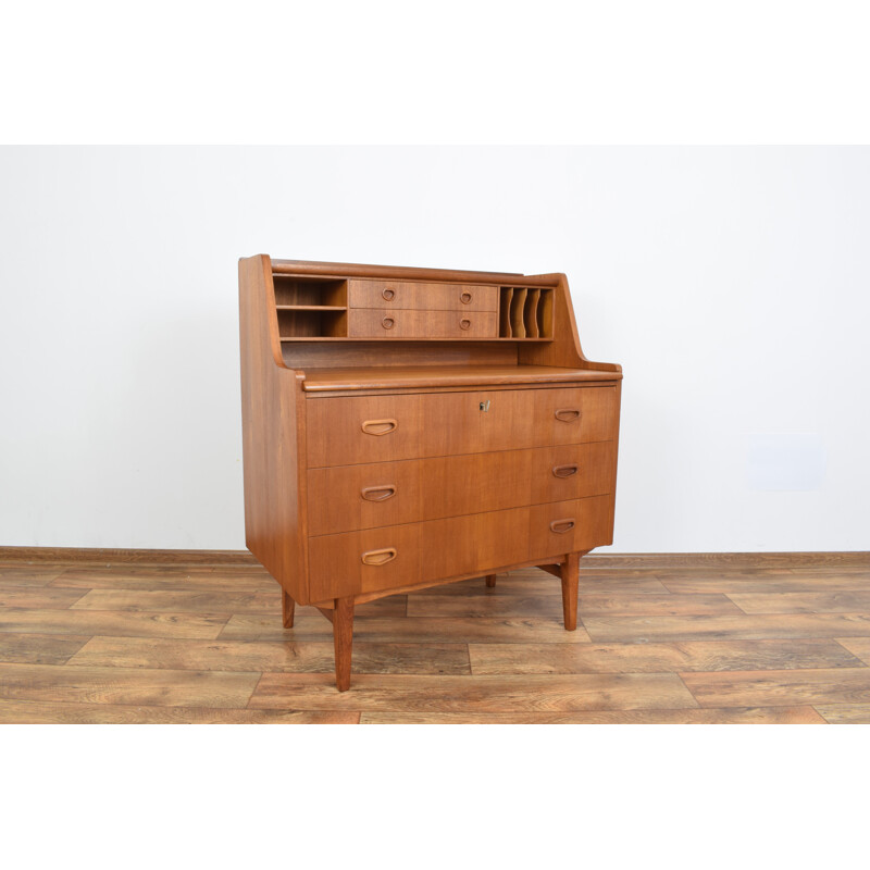 Vintage Danish secretary in teak