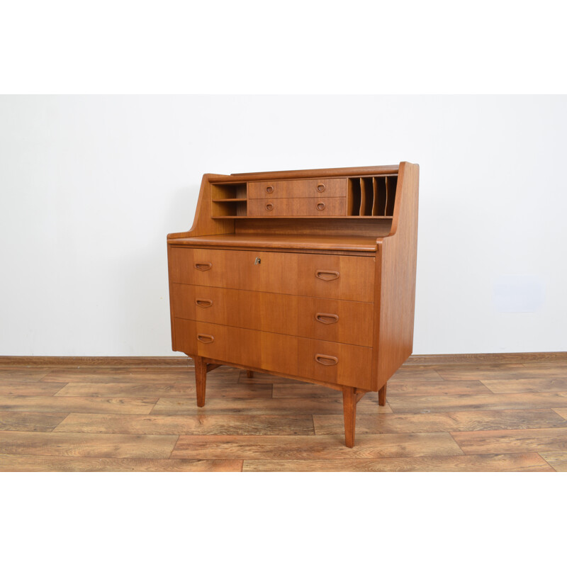 Vintage Danish secretary in teak