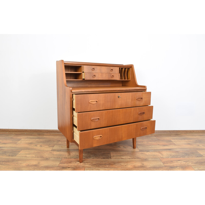 Vintage Danish secretary in teak