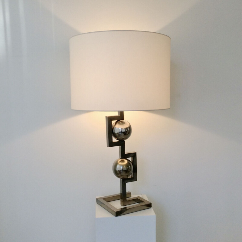 Vintage Italian lamp in metal