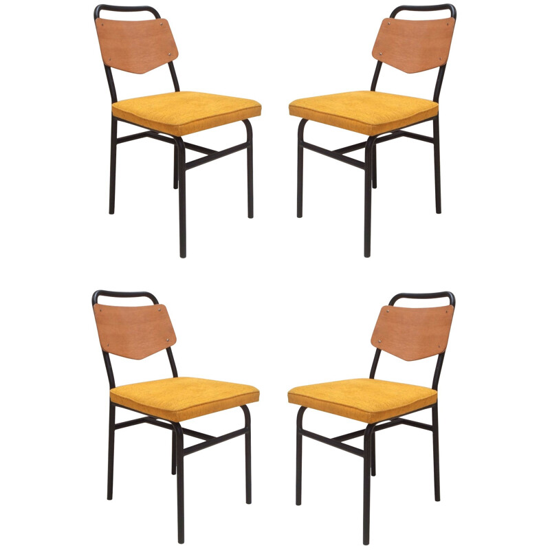 4 chaises à repas, RAPHAEL - années 50