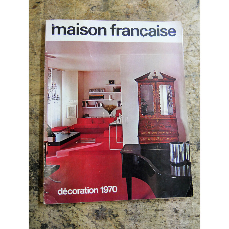 Ensemble de salon vintage français pour Coulon en laine blanche et palissandre 1960
