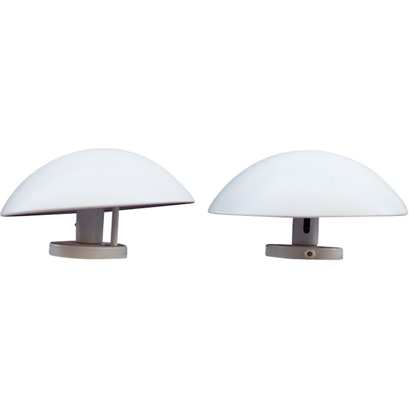 Pair of vintage wall lamps PH-Hatte by Poul Henningsen