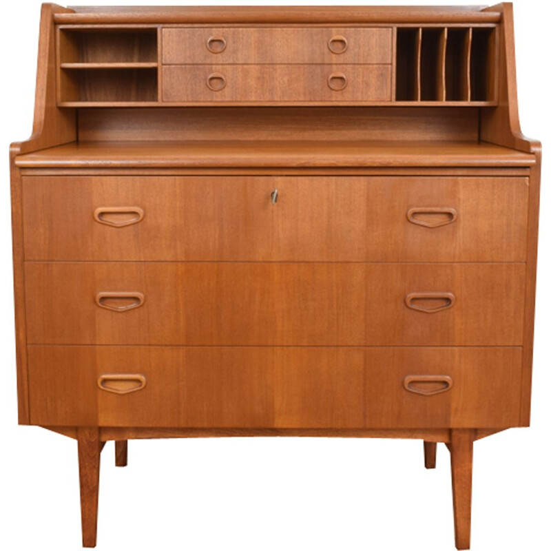 Vintage Danish secretary in teak