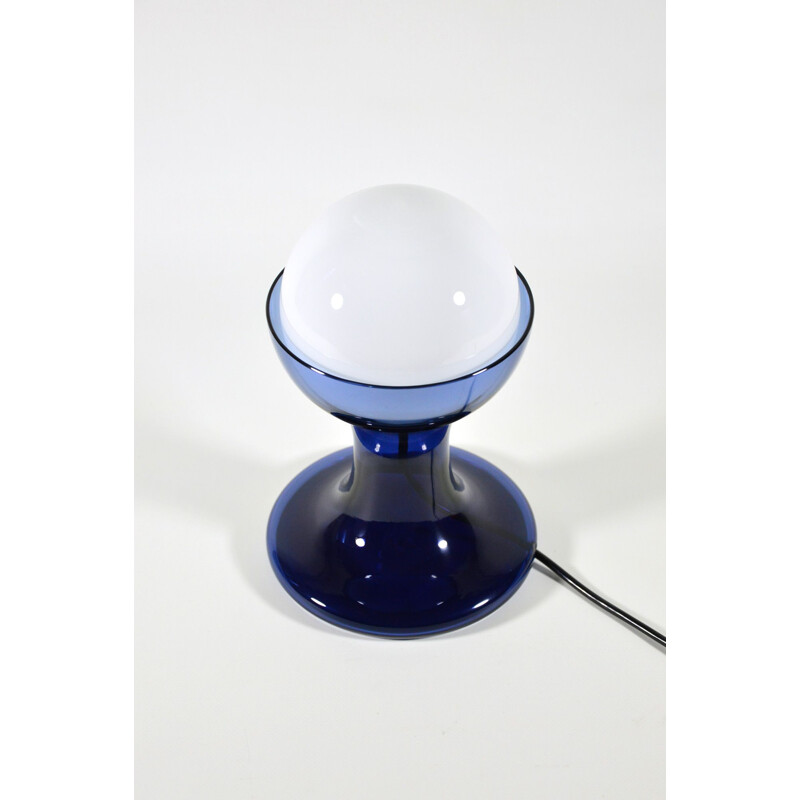 Vintage Table Lamp in Murano Glass Mod. Lt216 By Carlo Nason For Mazzega, 1968