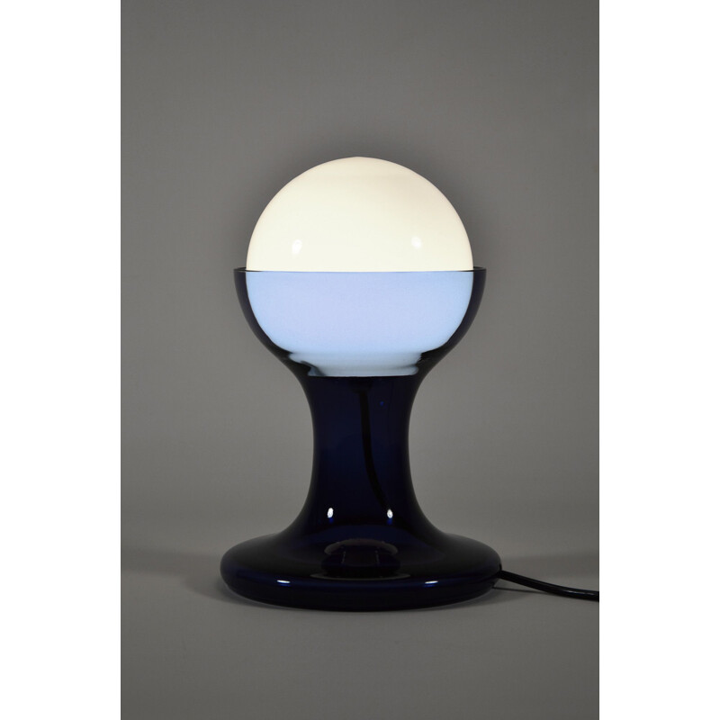 Lampe de Table vintage en verre de Murano Mod. Lt216 par Carlo Nason pour Mazzega, 1968