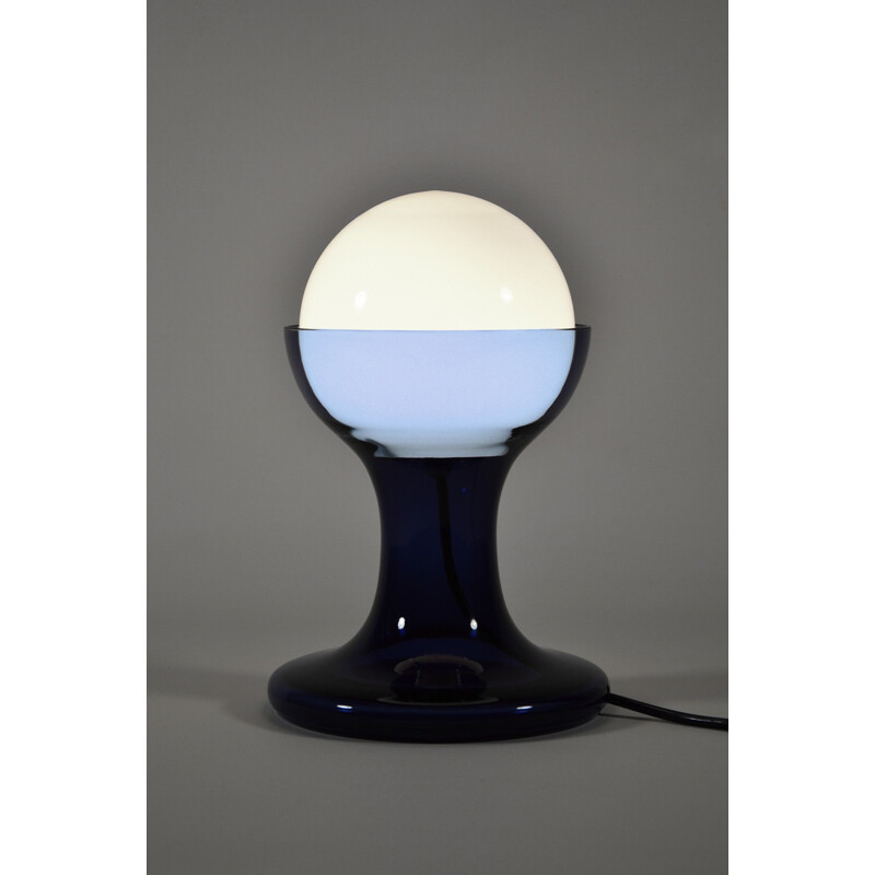 Vintage Table Lamp in Murano Glass Mod. Lt216 By Carlo Nason For Mazzega, 1968