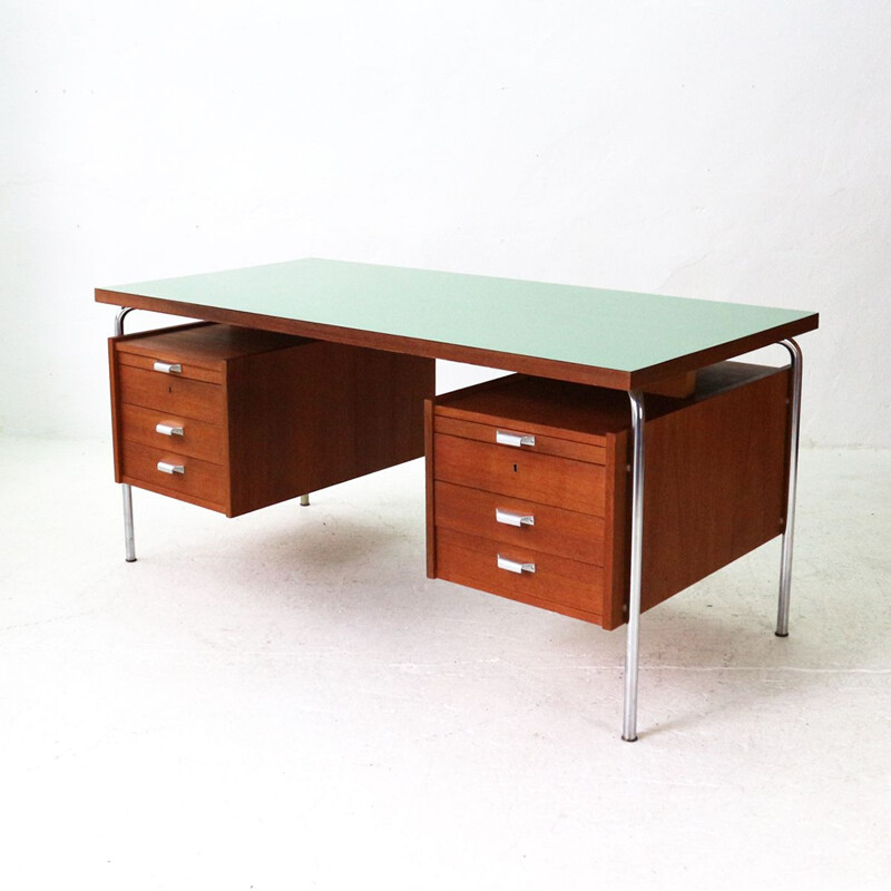 Vintage desk in Teak with Formica Top 1960s