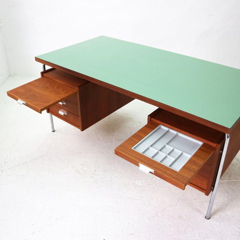 Vintage desk in Teak with Formica Top 1960s