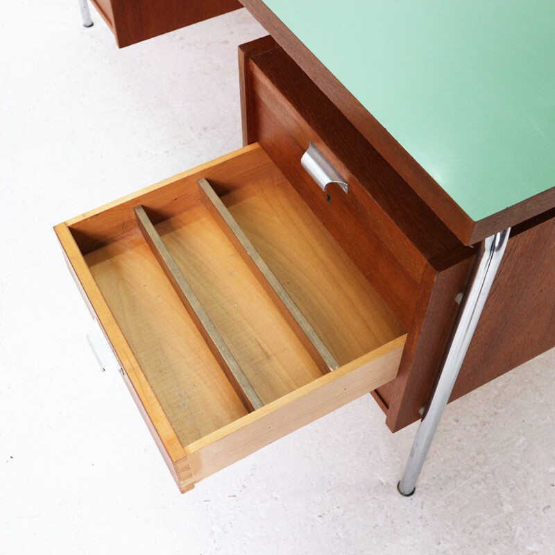 Vintage desk in Teak with Formica Top 1960s