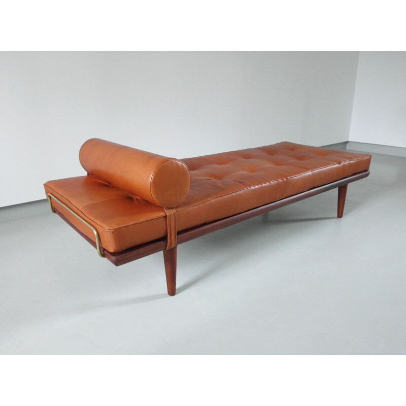 Vintage Daybed in Teak Hans Wegner Model GE 19 for Getama, Denmark, 1956