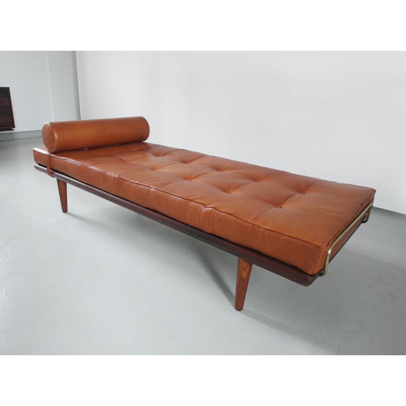 Vintage Daybed in Teak Hans Wegner Model GE 19 for Getama, Denmark, 1956