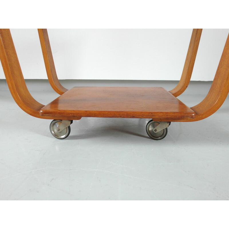 Vintage trolley Plywood by Cees Braakman for UMS Pastoe, Netherlands, circa 1950