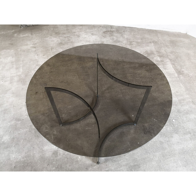 Round table by Paul Legeard for DOM