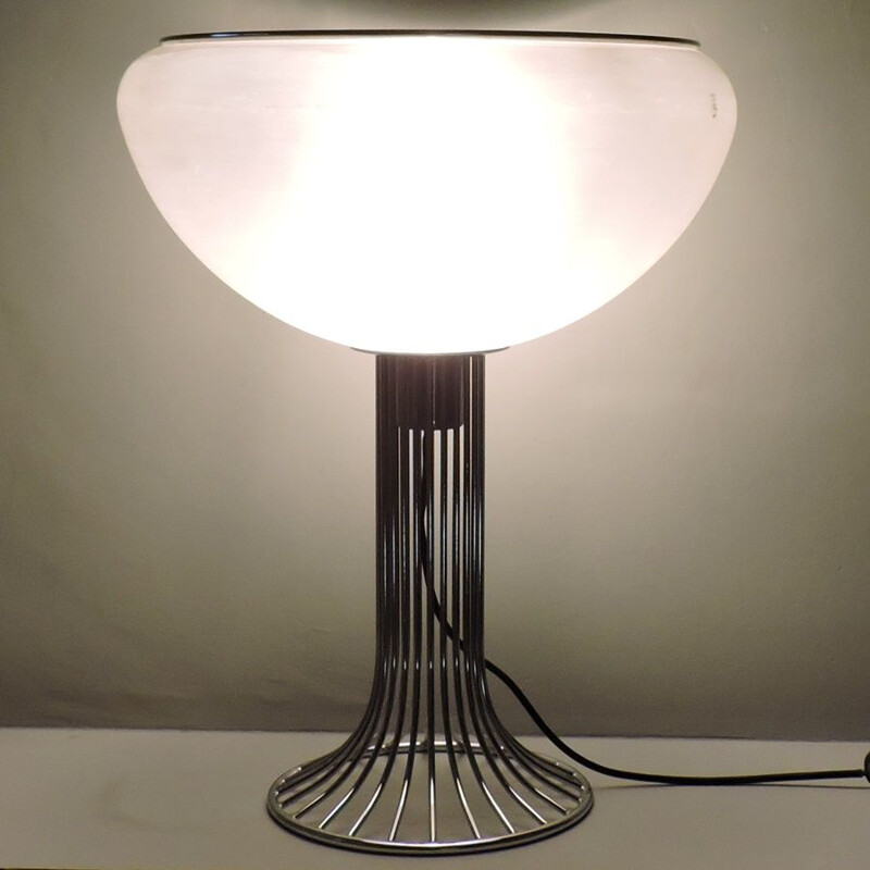 Vintage lamp Moana Luigi Massoni for Guzzini Italy 70s