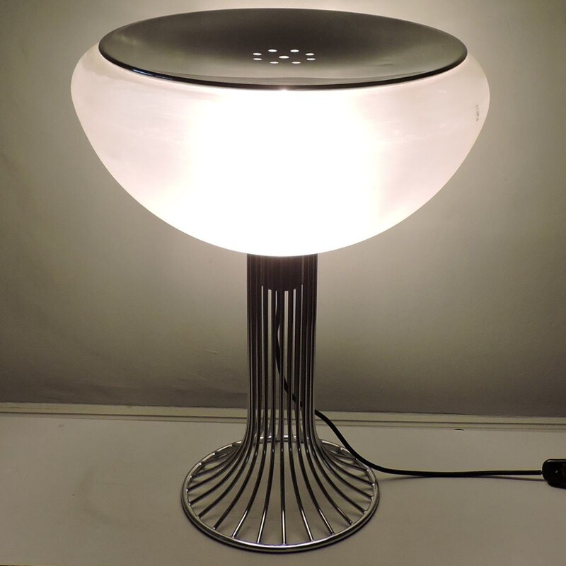 Vintage lamp Moana Luigi Massoni for Guzzini Italy 70s