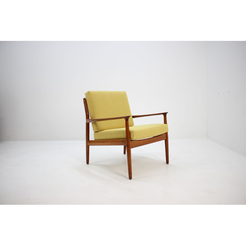 Vintage Armchair in Teak Arne Vodder for Glostrup 1960 