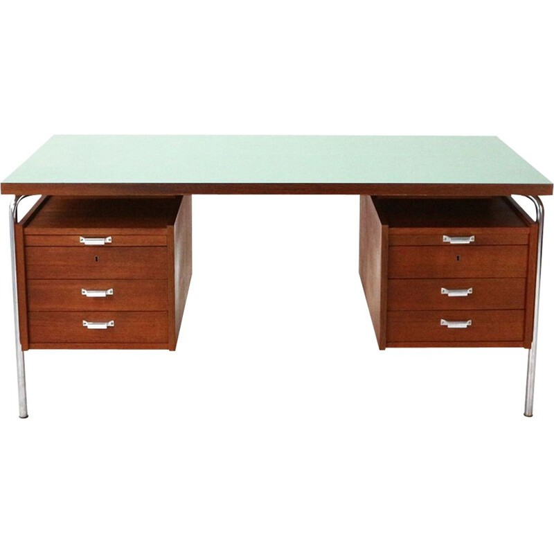 Vintage desk in Teak with Formica Top 1960s