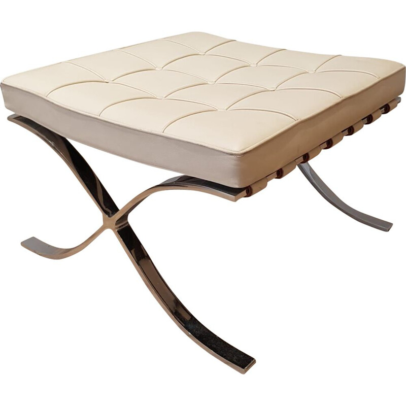 Barcelona ottoman by Mies van Der Rohe for Knoll