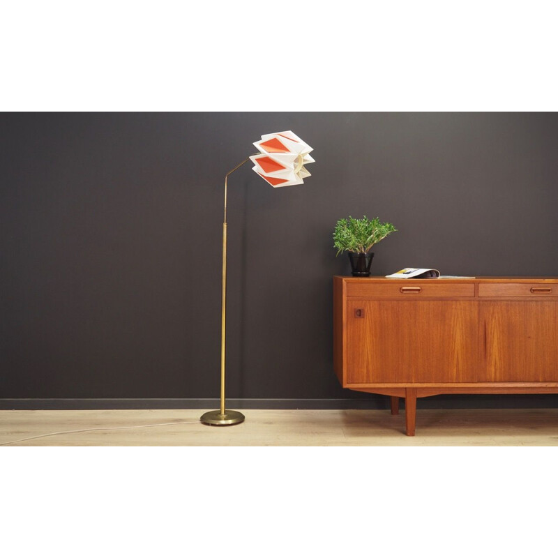 Vintage floor lamp Scandinavian design 1960-70s