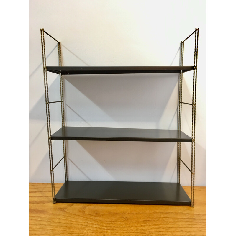 Dutch vintage shelves in steel 1960