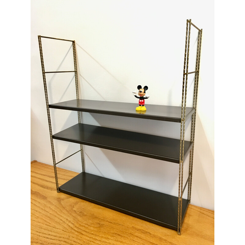 Dutch vintage shelves in steel 1960