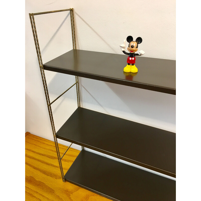 Dutch vintage shelves in steel 1960