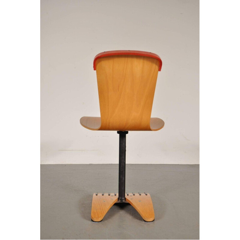 Set of 7 vintage chairs by Ruud Jan Kokke