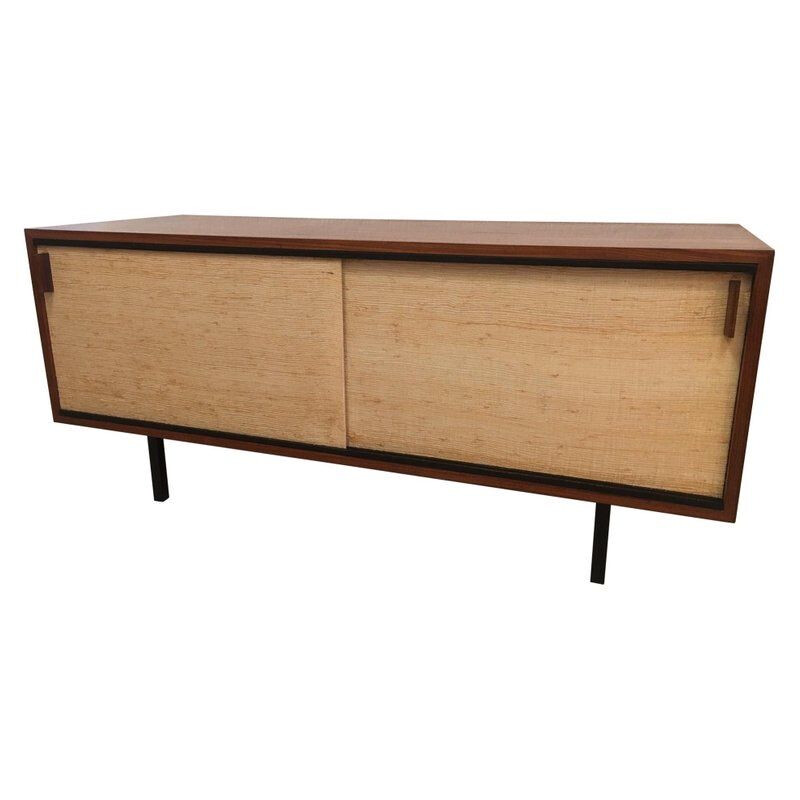 Small sideboard in rosewood by Dieter Wäeckerlin