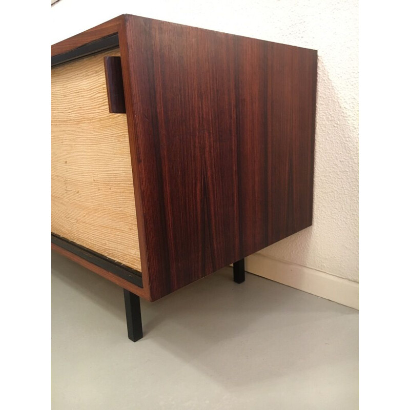 Small sideboard in rosewood by Dieter Wäeckerlin