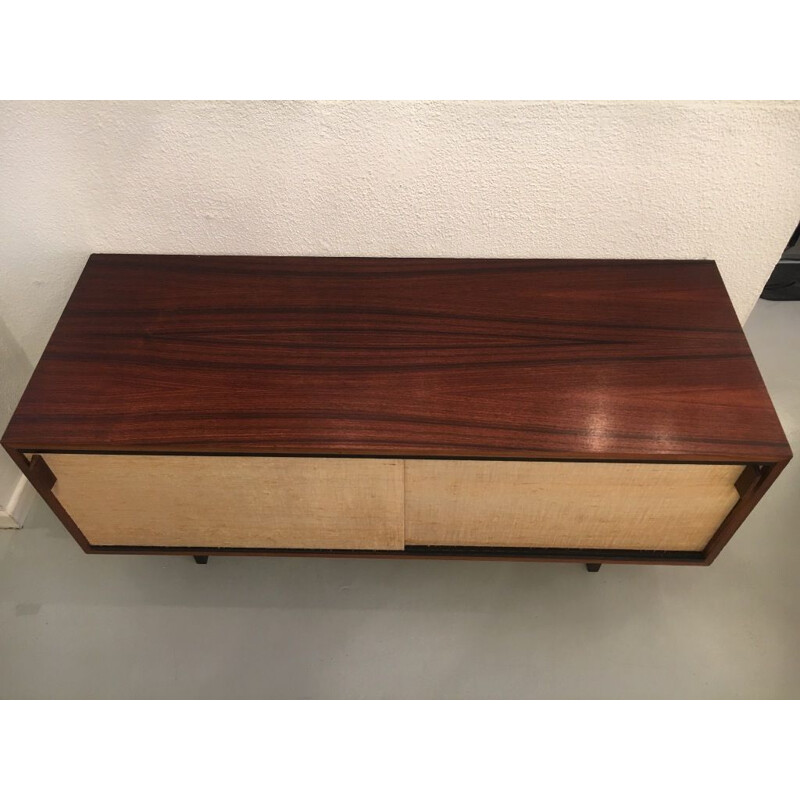 Small sideboard in rosewood by Dieter Wäeckerlin