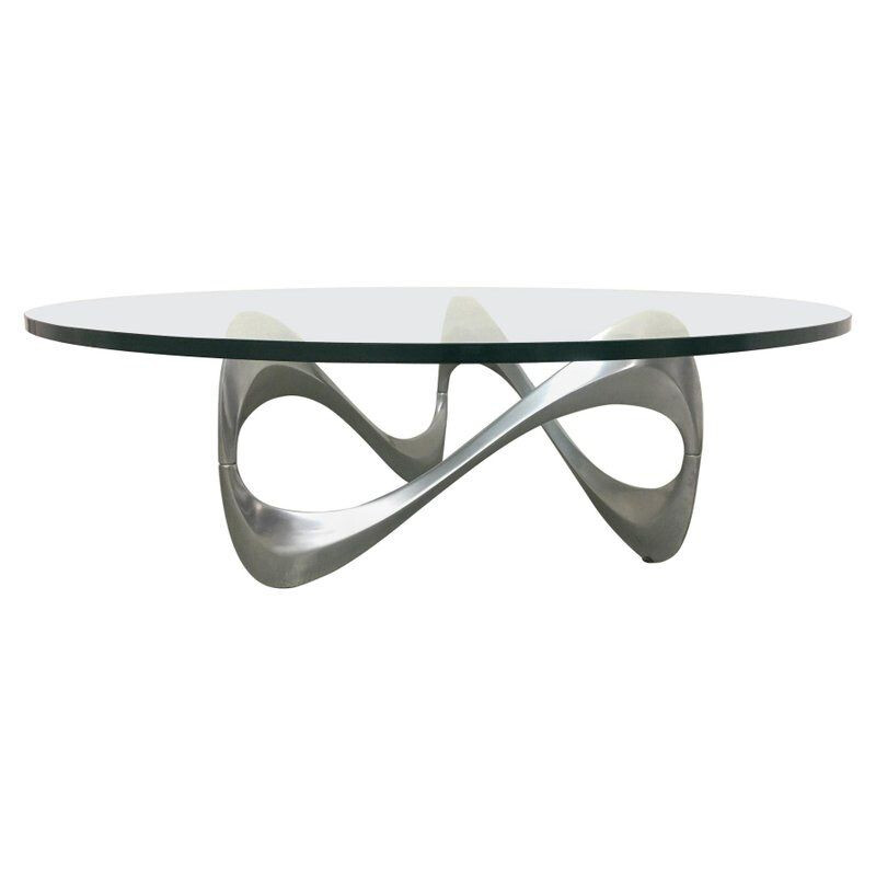 Snake coffee table by Knut Hesterberg