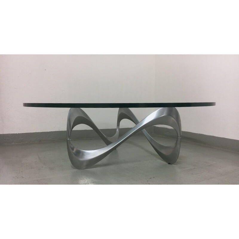 Snake coffee table by Knut Hesterberg