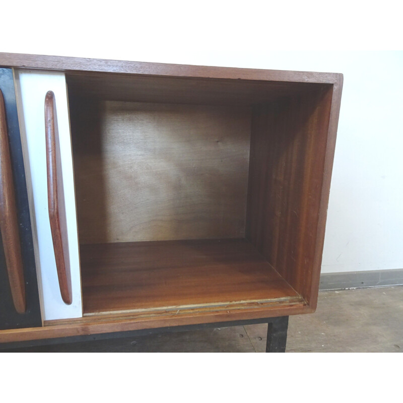 Vintage mahogany sideboard by Charlotte Perriand,1950