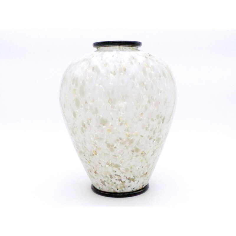 Vintage Italian vase in Murano vintage by Alain Delon,1980