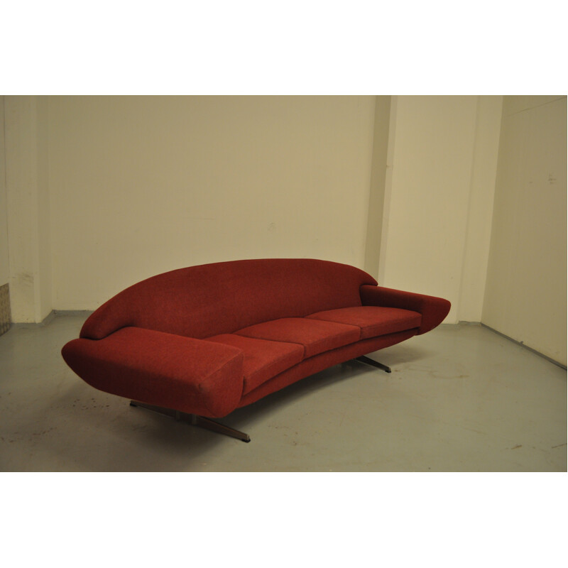 Vintage 3-seater sofa by Johannes Andersen from the 50s