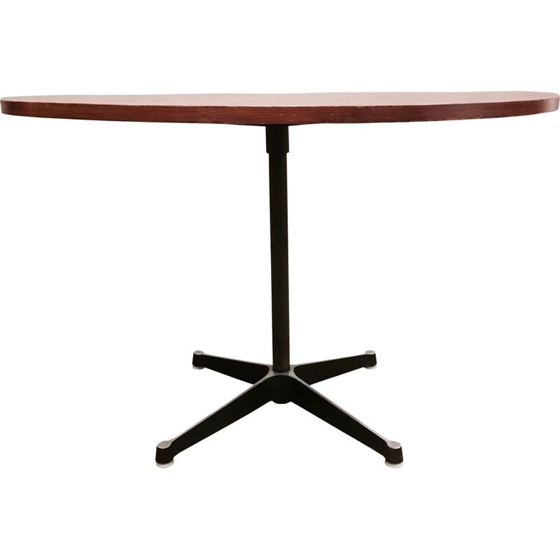 Vintage dining table in teak by Charles and Ray Eames for Herman Miller,1958
