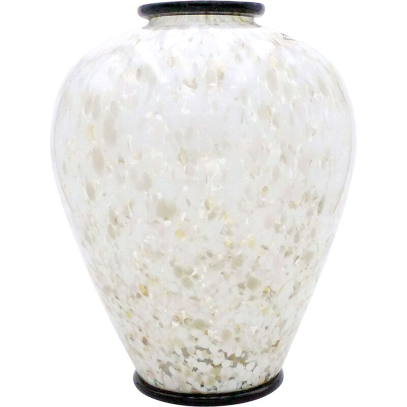 Vintage Italian vase in Murano vintage by Alain Delon,1980