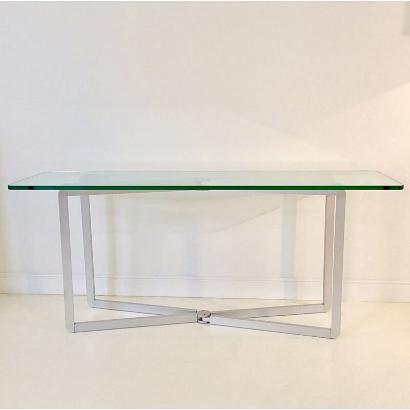 Vintage console table by Michel Boyer for Rouve, 1968, France