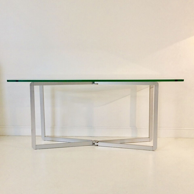 Vintage console table by Michel Boyer for Rouve, 1968, France