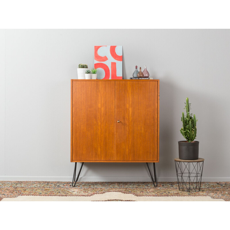 Vintage chest of drawers in teak DeWe Deutsche Werkstätten Germany 1960s