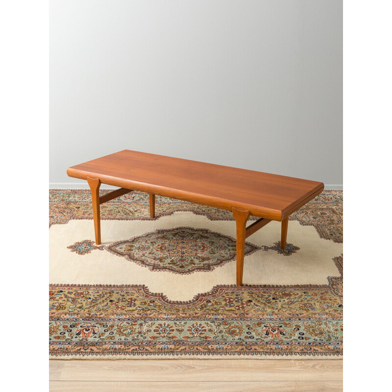 Vintage coffee table by Johannes Andersen for Silkeborg 1960s